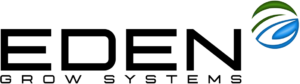 Brand logo with green and blue curved shapes in the top-right corner against a black background.